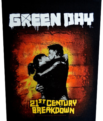 Green Day 21st Century Breakdown Back Patch